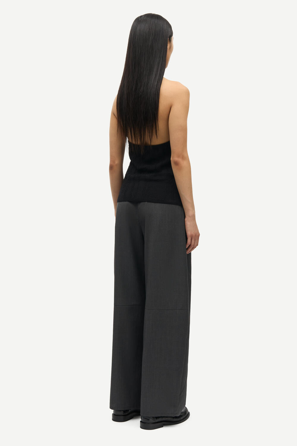 Saroko bukser - Dark grey mel.